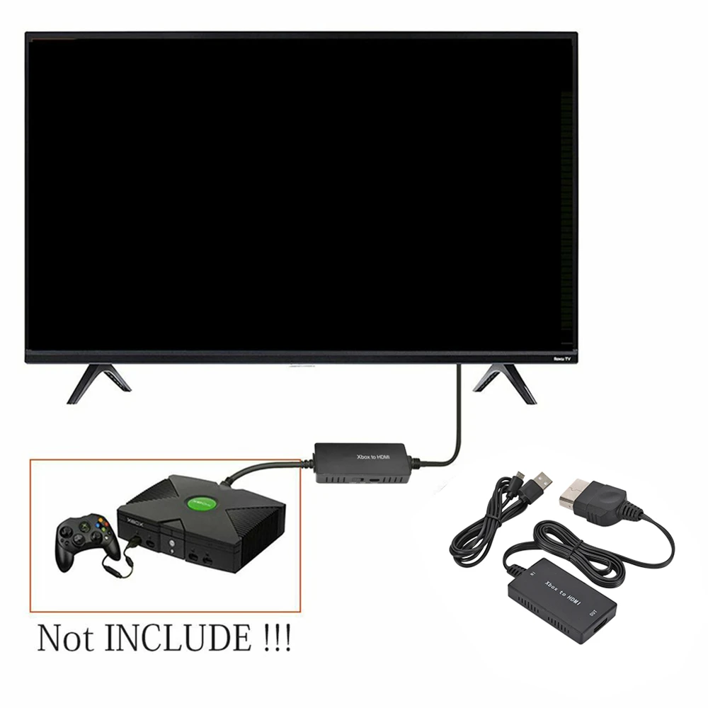 0.9m Original Console For Xbox To HDMI-compatible Cable Compatible AV Adapter Connect HDTV All Classic Models | Электроника