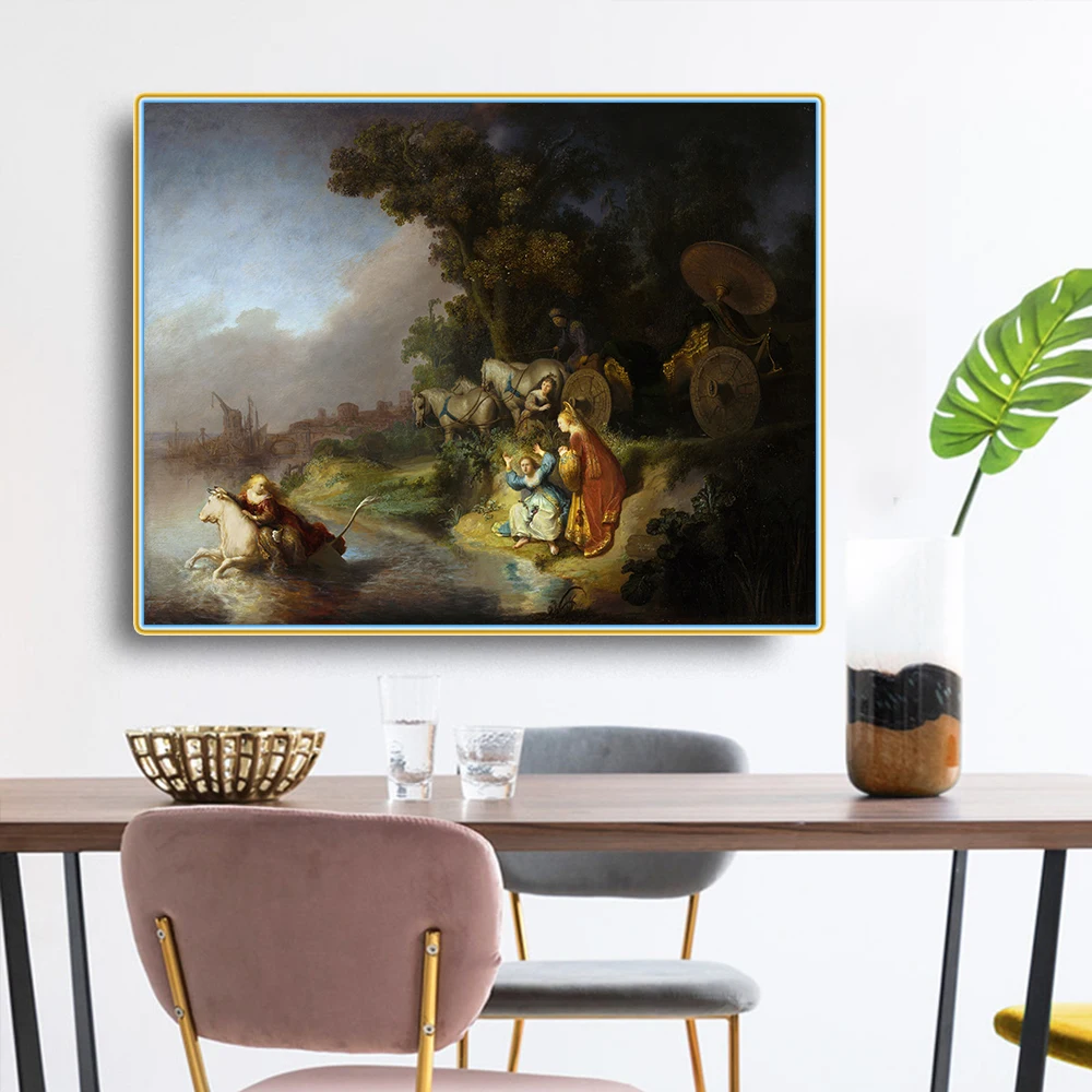 Картина на холсте Рембрандт Похищение Европы