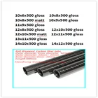 Трубка из углеродного волокна L500 мм, 3k, 10 мм, 11 мм, 12 мм, 13 мм, 1 4 мм, Высококачественная намотка из углеродного волокна 3K, намотка, тканая трубка, карбоновая Хвостовая стрела