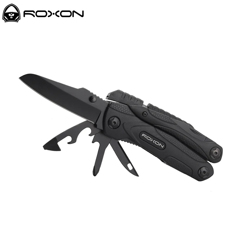 Многофункциональный складной нож ROXON плоскогубцы CM1349 14 в 1 походные ножи для