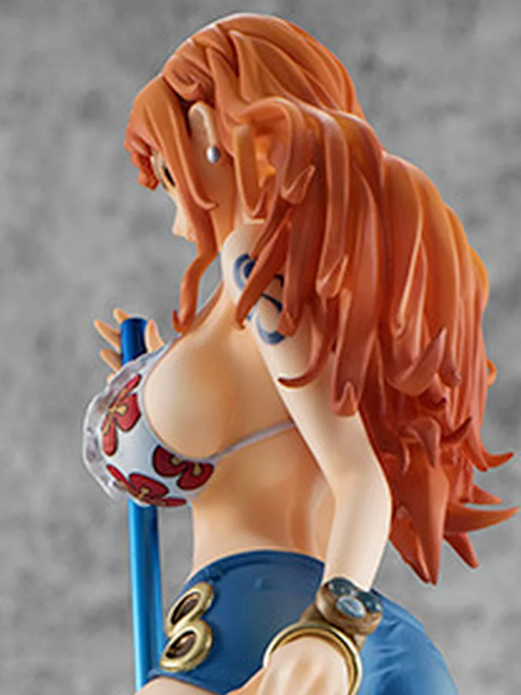 

Anime one piece nami bikini swimsuit pole dancer again pop action figure sexy doll collection model 23cm Toy