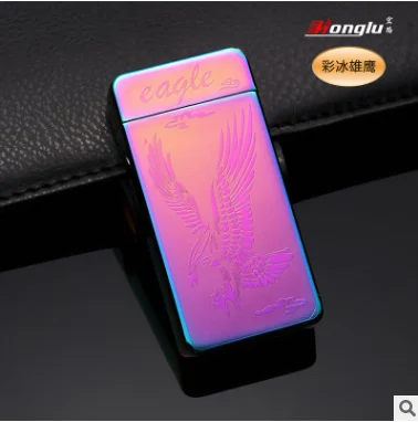 Видео шоу USBClassic Inovation двойная дуговая Зажигалка Ветрозащитная электронная USB зарядка плазменная сигарета для курения электрические зажигалки - Цвет: 11