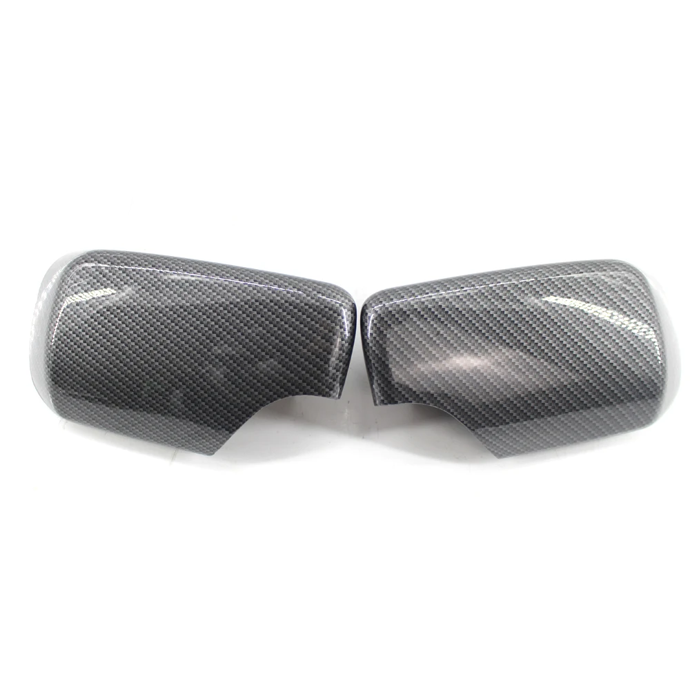 Rearview Mirror Cover Cap Carbon Fiber / Black For BMW E46 E39 4door 325i 330i 525i 530i 540i 1998 1999 2000 2001 2002-2005 | Автомобили и
