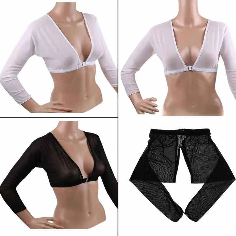 Amazing Arm Sleeve Shapewear Sexy Crop Tops Slimming Control Plus Size Seamless Shaper Fashion Women Shapers | Дом и сад