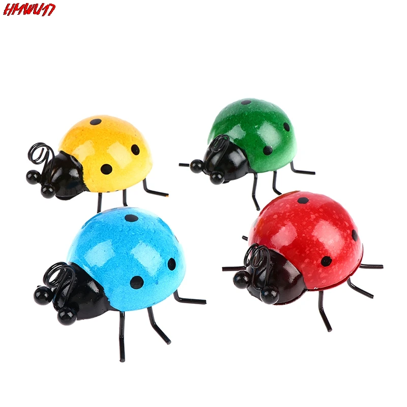 

Metal Ladybugs Beautifully Garden Wall Art Decoration Outdoor Wall Sculptures