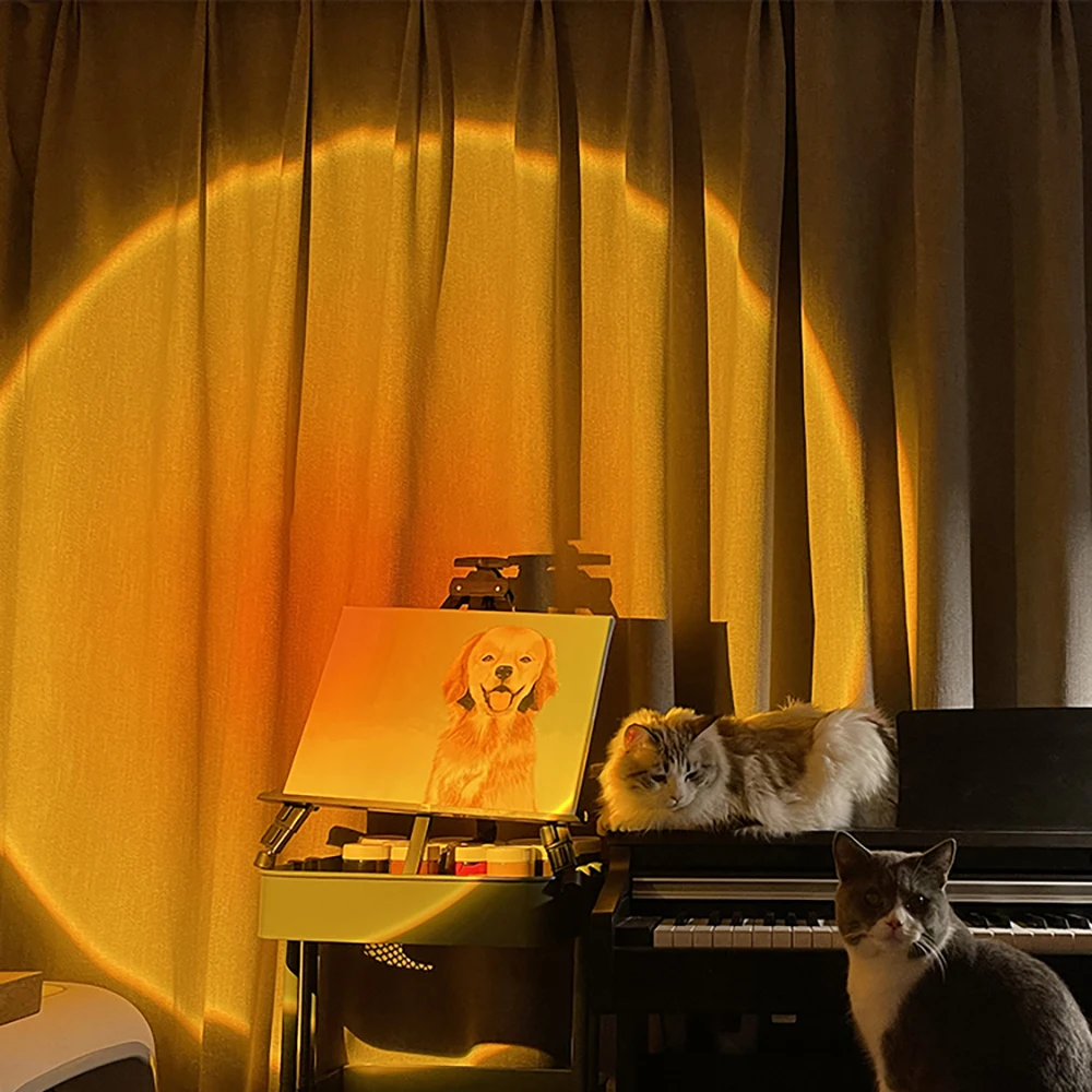 Проекционный настенный USB-светильник для фотосъемки проекционный эстетический