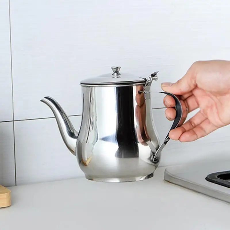 Масло может горшки барбекю воды уксус дозатор меда Cruet капельного контейнера для