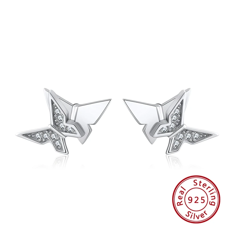 SE155 ORSA JEWELS, серебряные серьги-гвоздики из натуральной 925 пробы для женщин, вечерние серебряные женские ювелирные изделия, SE98 - Цвет камня: SE155