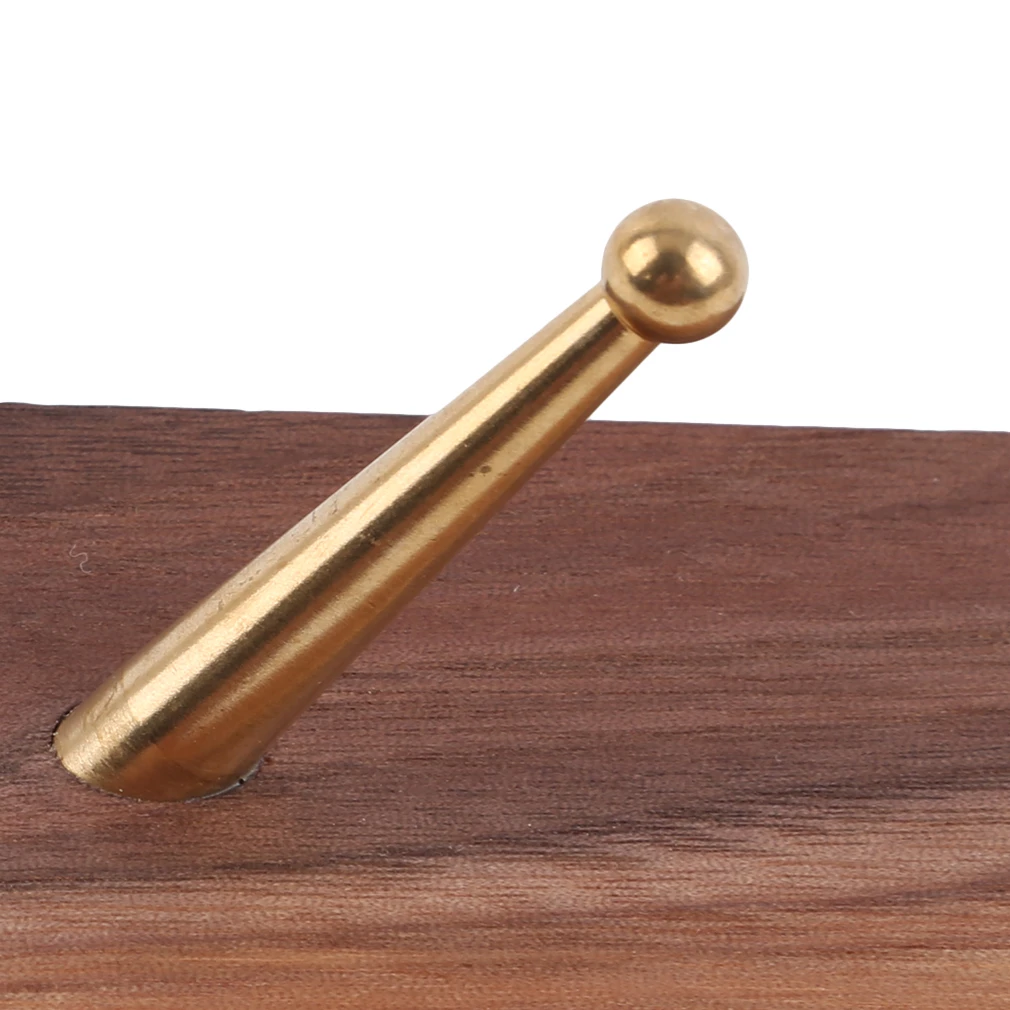 Квадратный крючок из ореха для домашнего декора латунные крючки цельного дерева