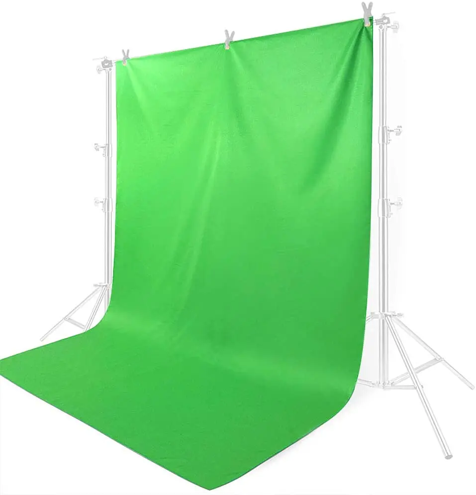 

1.8 x 2.8m Green Muslin Photography Backdrops Photo Background for Photo Studio