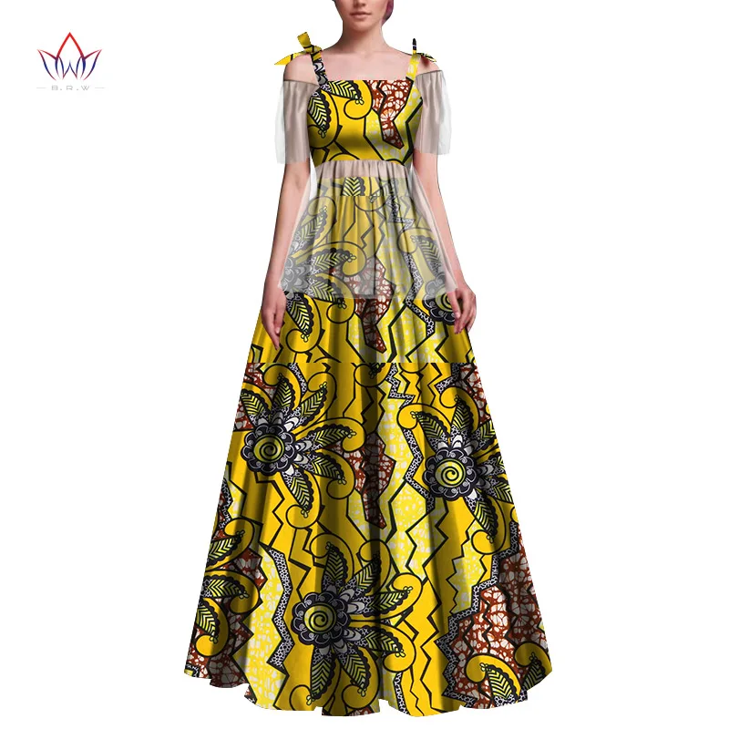2 Piece Sets Womens Outfits Fashion Dashiki Cotton Top & Skirt African Clothes Bazin Plus Size Lady Clothing for Party WY6680