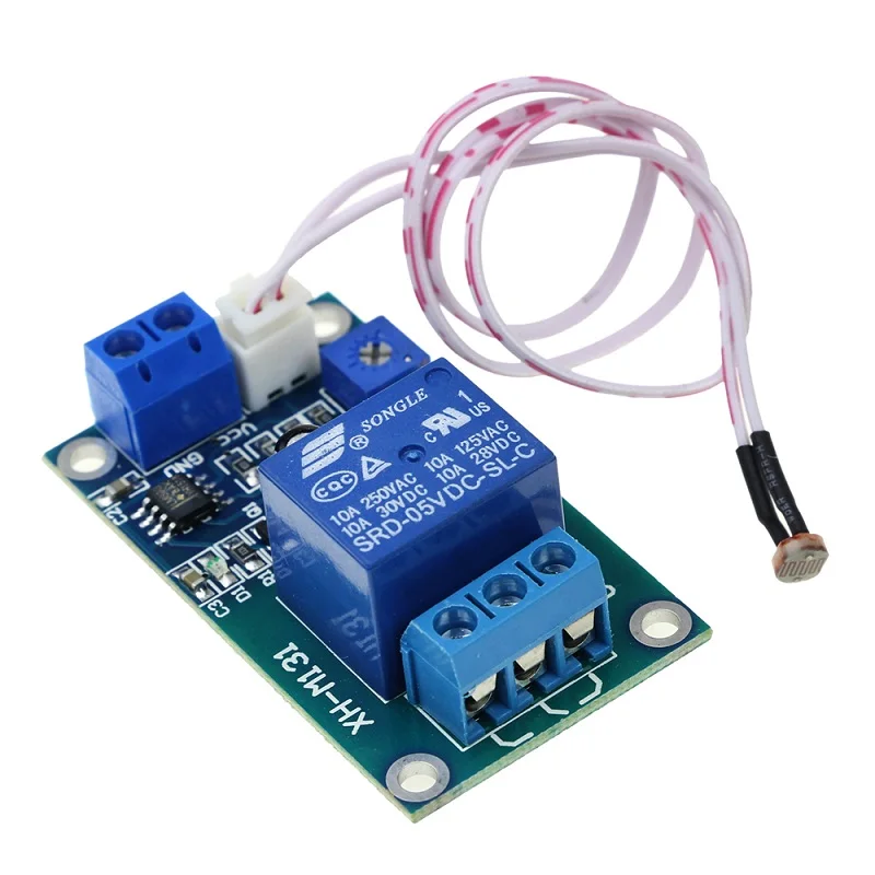 Фоторезистор с релейным модулем обнаружения 10 А|relay light|relay switchcontrol relay |