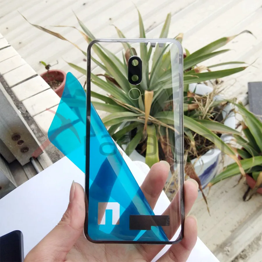 Заднее стекло для MEIZU 16 Plus крышка батареи задняя дверь Корпус чехол Задняя панель для MEIZU 16 16 крышка батареи с объективом камеры