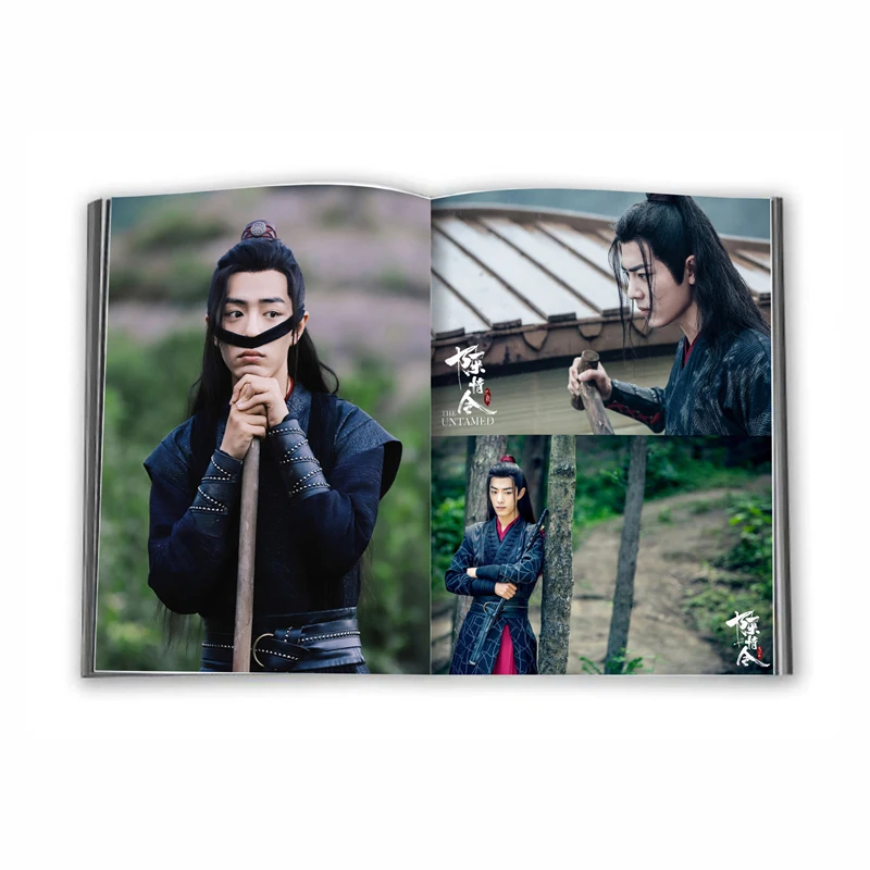 

The Untamed Chen Qing Ling Painting Album Book Wei Wuxian Lan Wangji Figure Photo Album Poster Bookmark Anime (COVER RANDOM)