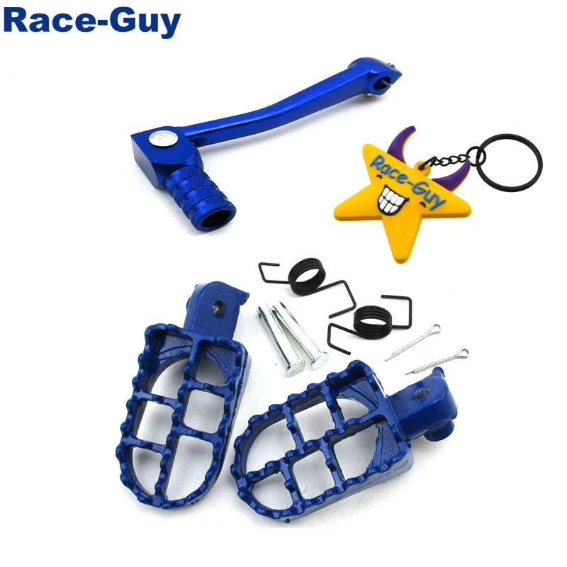 Алюминиевый 11 мм складной рычаг переключения передач + Подножка подножки для