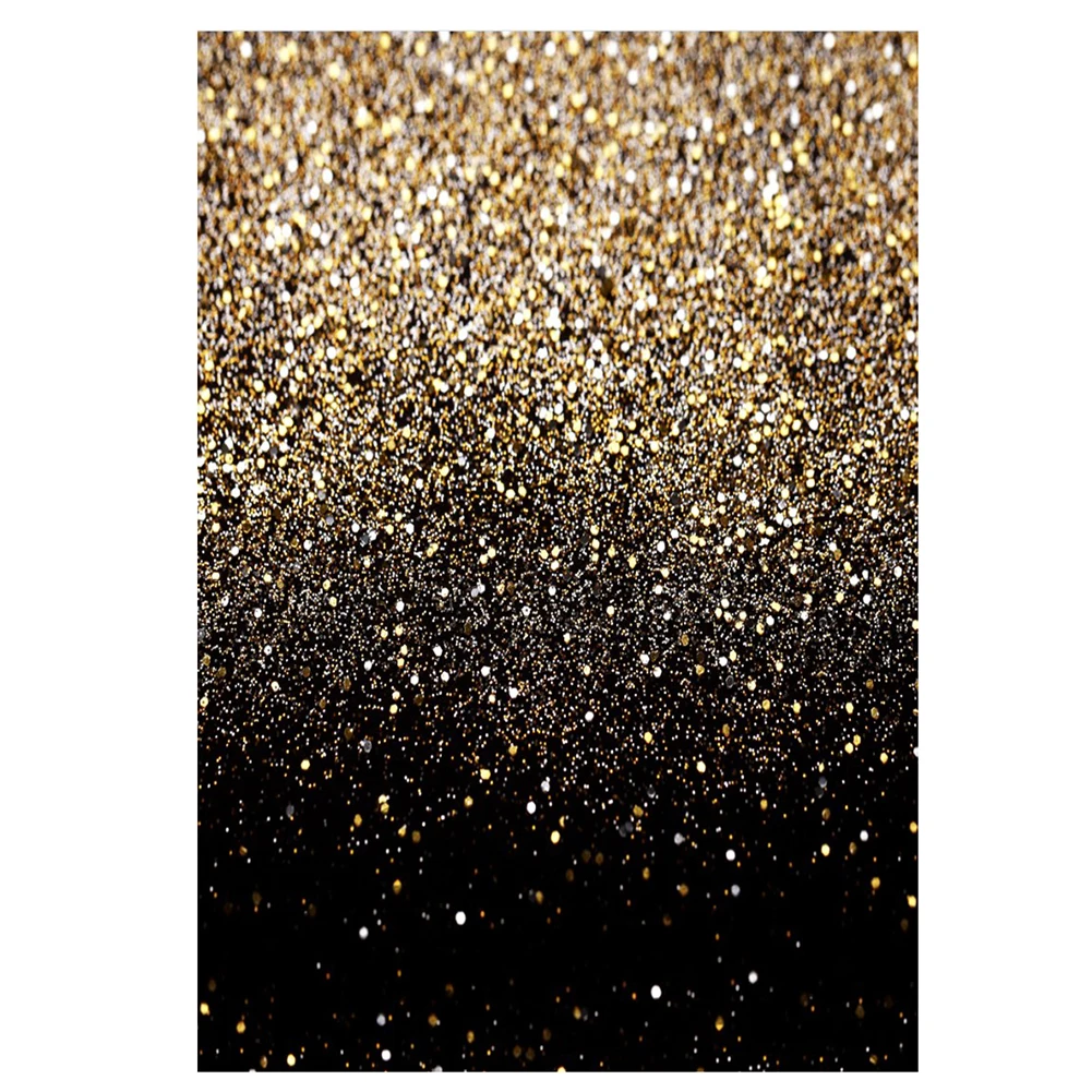 

Gold Glitter Birthday Photo Background Black Happy Birthday Adult Theme Party Decoration Supplies Prom Photo Studio Backdrop