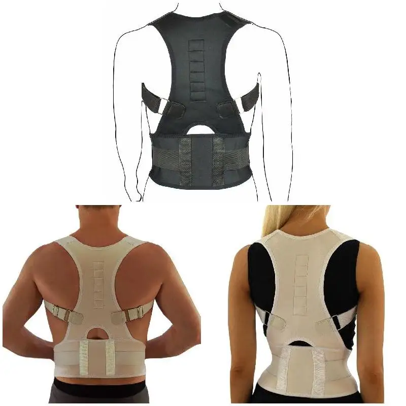 Корректор осанки Регулируемый магнитный для мужчин и женщин|Брекеты подставки| |