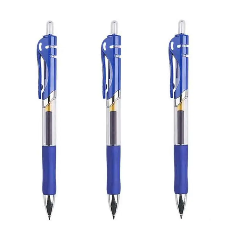 

Retractable Gel Pens Set Ink Colored Gel Pen 0.5mm Replaceable Refills Office School Supplies Stationery Gel Pens Writing Tools