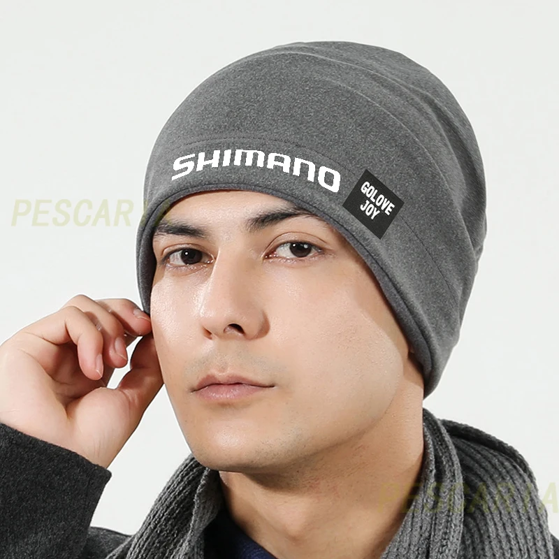 

Shimano Winter Fishing Wear Durable Fishing Hats Warm Fishing Clothing Men's Thermal Dual-Use Caps Fishing Accessories Collars
