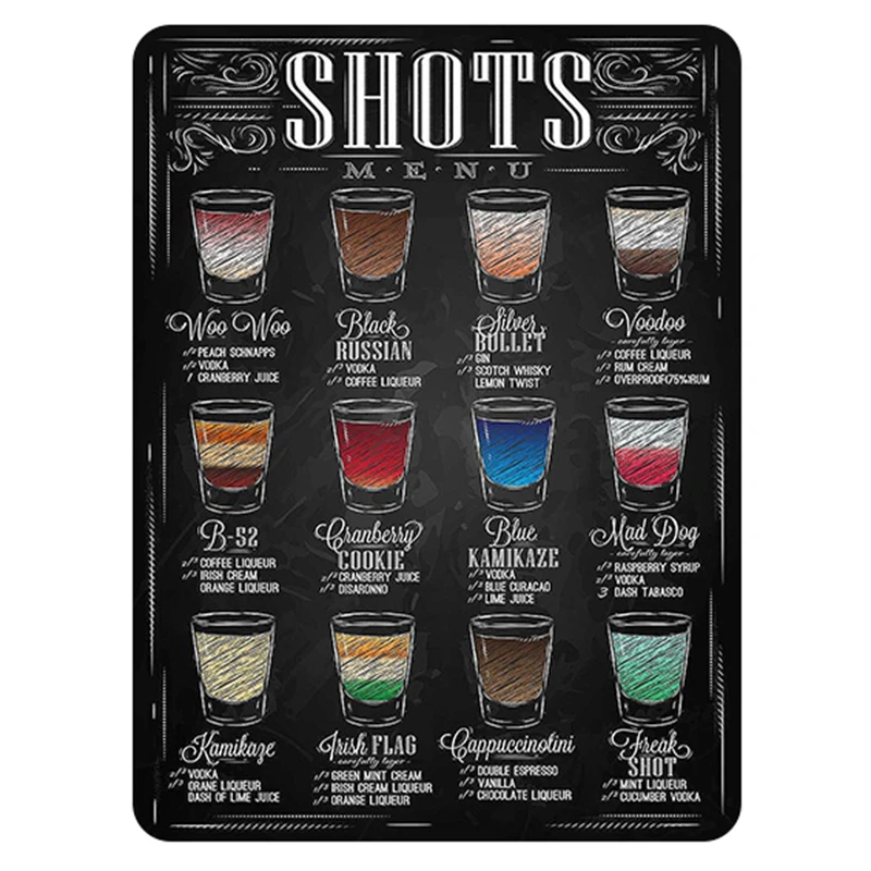 Оловянные знаки для кофейни винтажные металлические пластины кафе картина в