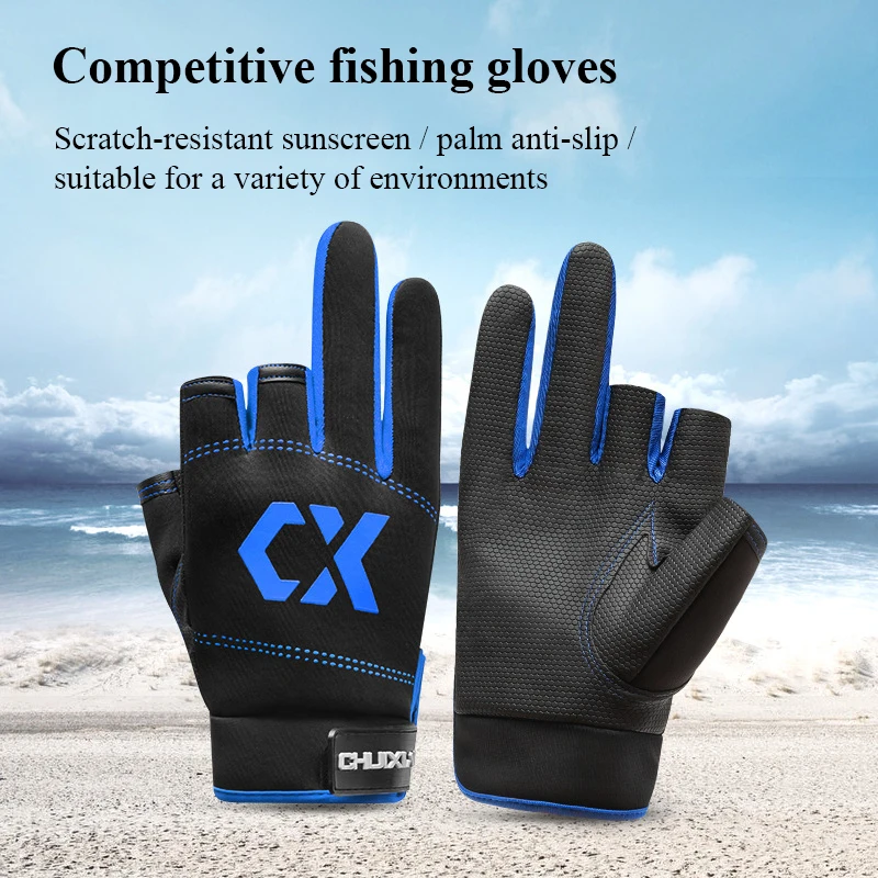 

Перчатки для рыбалки мужские летние ультратонкие водонепроницаемые солнцезащитные рыболовные принадлежности специальные Нескользящие о...