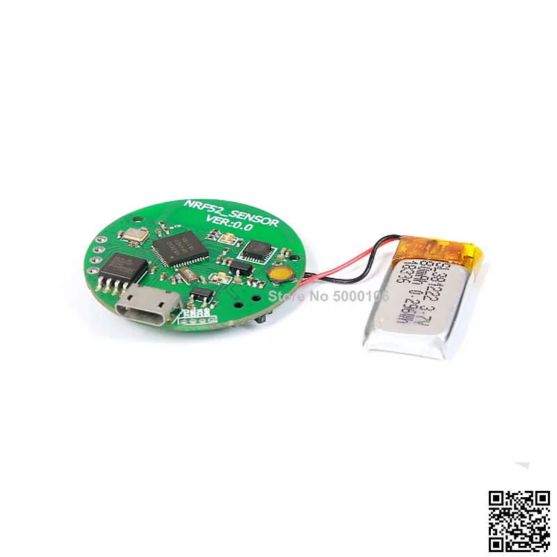 NRF52832 52810 макетная плата браслета Bluetooth 4 0 4.1BLE Nine Axis датчик движения без корпуса |
