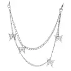 1 шт. модная цепь на талию, брюки, цепочка, винтажная бабочка, Декор, панк стиль, джинсы, цепочка на талию, кошелек, цепочка, ювелирные изделия, аксессуары