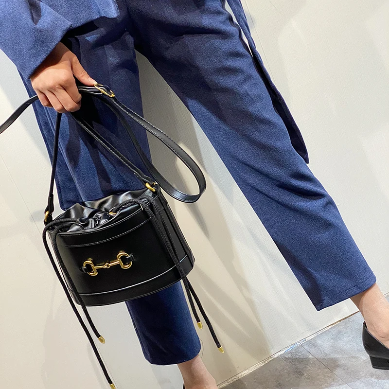 Новая Звездная сумка с пряжкой в виде конского бита на плечо для женщин