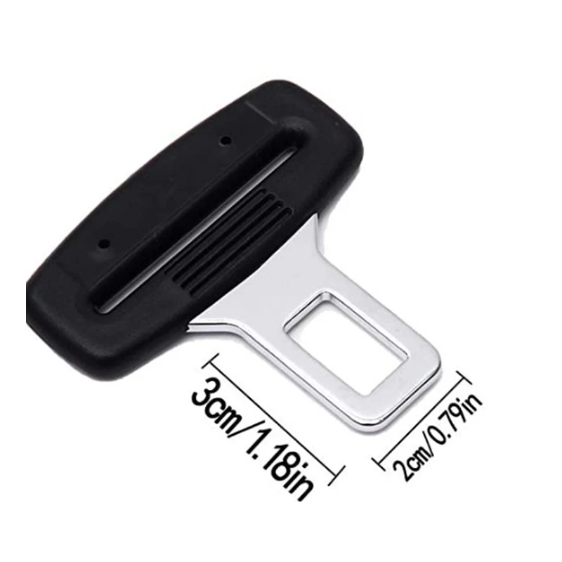 2 шт. удлинитель ремня безопасности автомобиля чехол для Накладка с пряжкой зажим