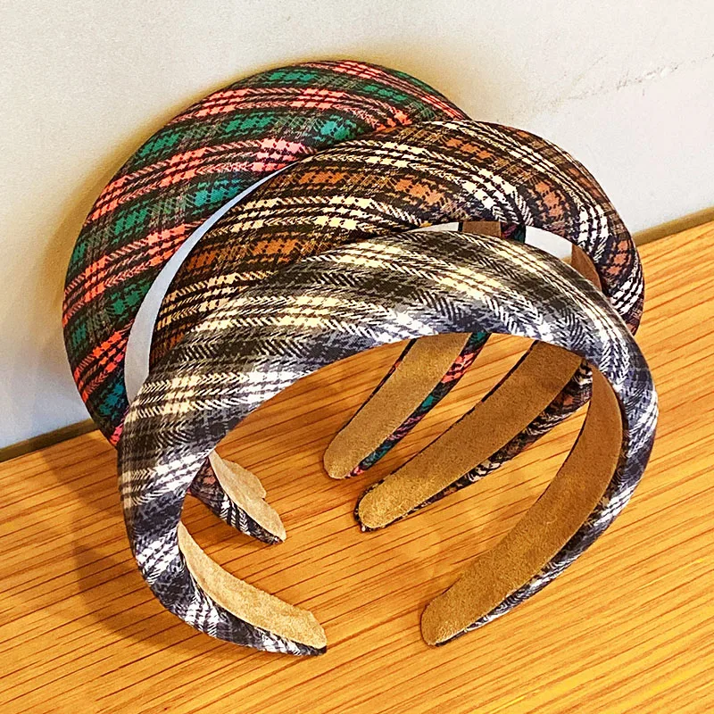 Новинка Женские винтажные элегантные полосатые резинки для волос в этническом