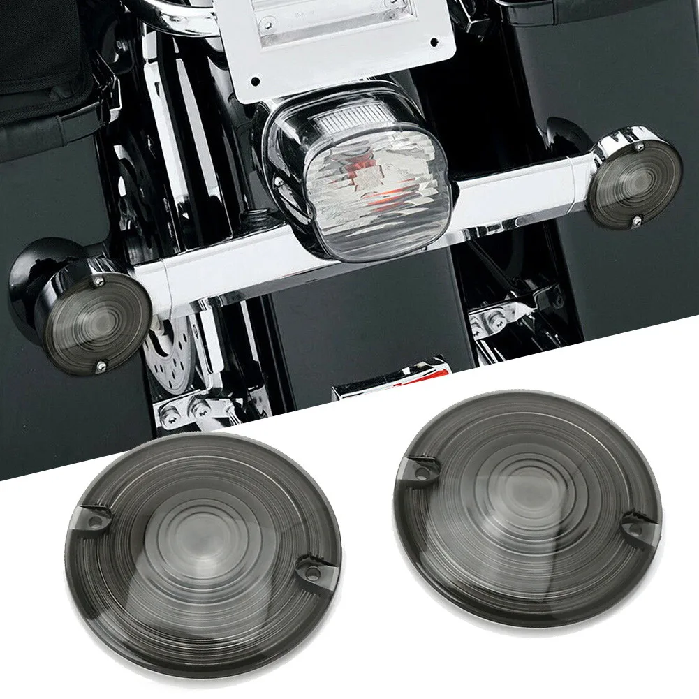 

1986-2018 Models Lens 2pcs Motorcycle Accessories Lens Covers Turn Signal