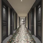 Винтажные натуральные Смешные коврики Reese Endless для вестибюля, гостиной, крыльца, Противоскользящие коврики для коридора, украшение для ресторана