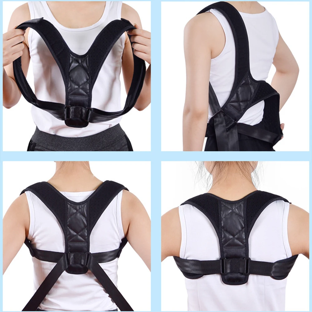 Поясная плечевая опора поясничной скобки регулируемый пояс корректор осанки