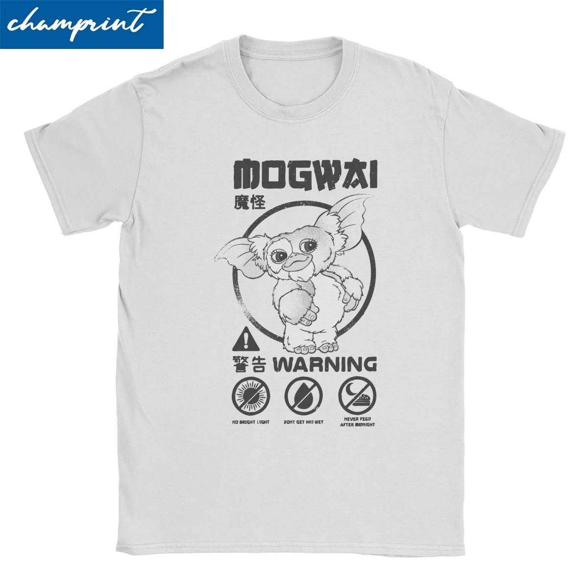 

Хипстерские футболки Gremlins Mogwai Rules для мужчин и женщин, хлопковые футболки Gizmo 80-х годов, фильмы Mogwai, монстр, научная фантастика, футболки, летн...