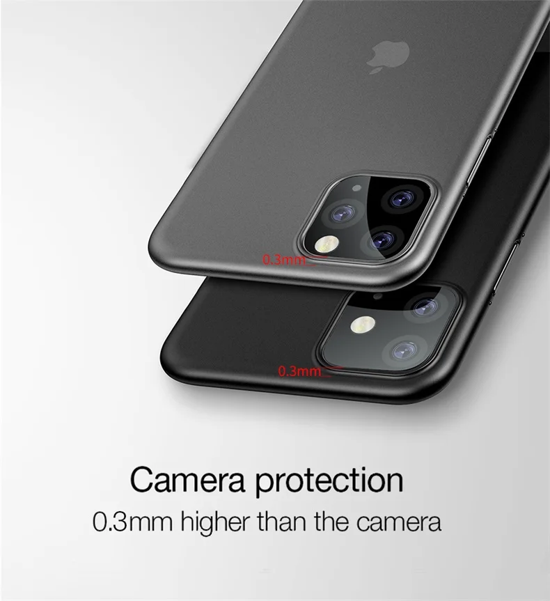 Чехол CAFELE PP для iphone 11 pro max x, Ультра Тонкие Матовые чехлы для Apple iphone 11 pro, модная задняя крышка