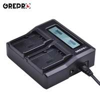 ultra quick lcd dual battery charger for panasonic vw vbd58 vbd29 vbd58 vbd78 d54s battery aj hpx260mchpx265mcpx270