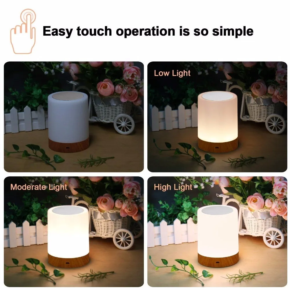 BedsideTouch многоцветная светодиодная лампа changingTable светильник светодиодный смарт