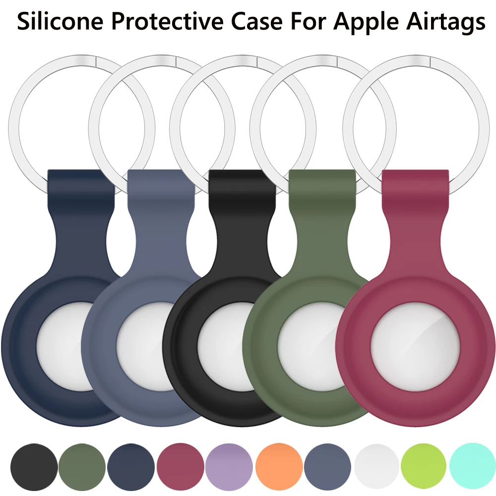

Защитный чехол для Apple airtag, защитный чехол с защитой от царапин и потери, защитный чехол для Air Tag Locator Tracker