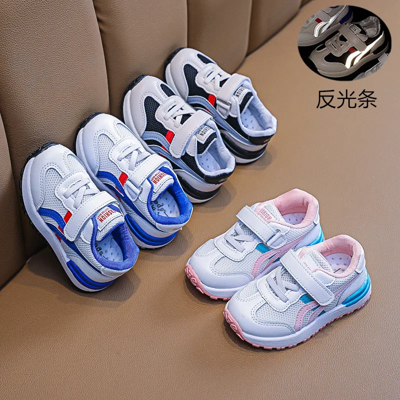 

Size 21-36 Kids Shoes Baby Children Sports Anti-slippery Boys Girls Toddler Flats Sneakers Fashion Casual Infant Enfant Fille
