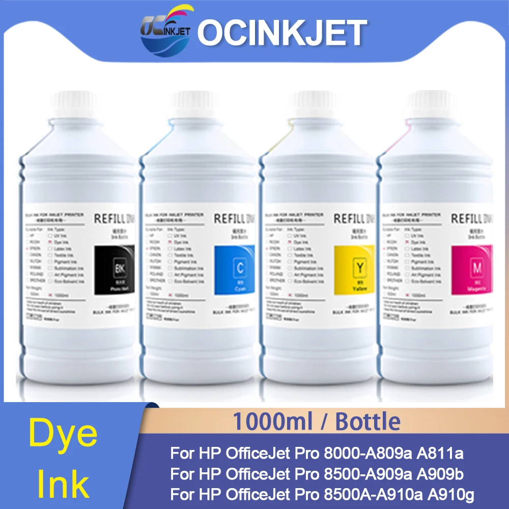 

Краситель для HP 940XL, 1000 мл, для HP OfficeJet Pro 8000-A809a A811a 8500-A909a A909b A909n A909g 8500A-A910a A910g A910n