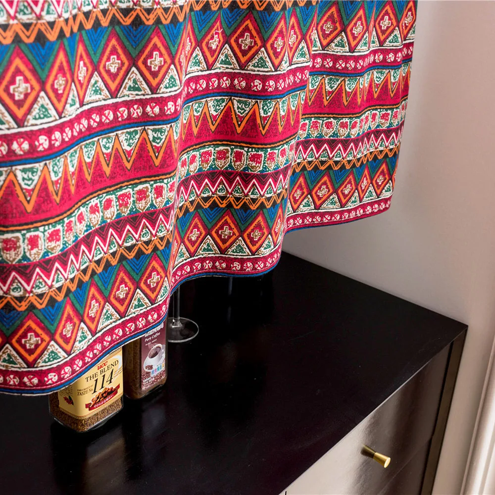 Занавески Valance s для гостиной занавески на окна с принтом роз хлопковые короткие