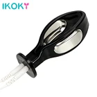 IKOKY электрическим током Анальная пробка для женской мастурбации интимные игрушки для женщин простаты массаж секс-товары