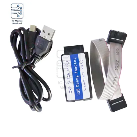 U-EC6 USB универсальный эмулятор совместим с Silicon Original EC3/EC5 поддержка c8051полный спектр MCUs