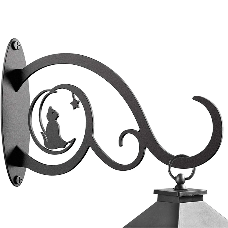 

2 Pcs Plant Bracket,Decorative Plants Hangers Outdoor,Wall Hooks for Hanging Bird Feeder,Lanterns,Ect