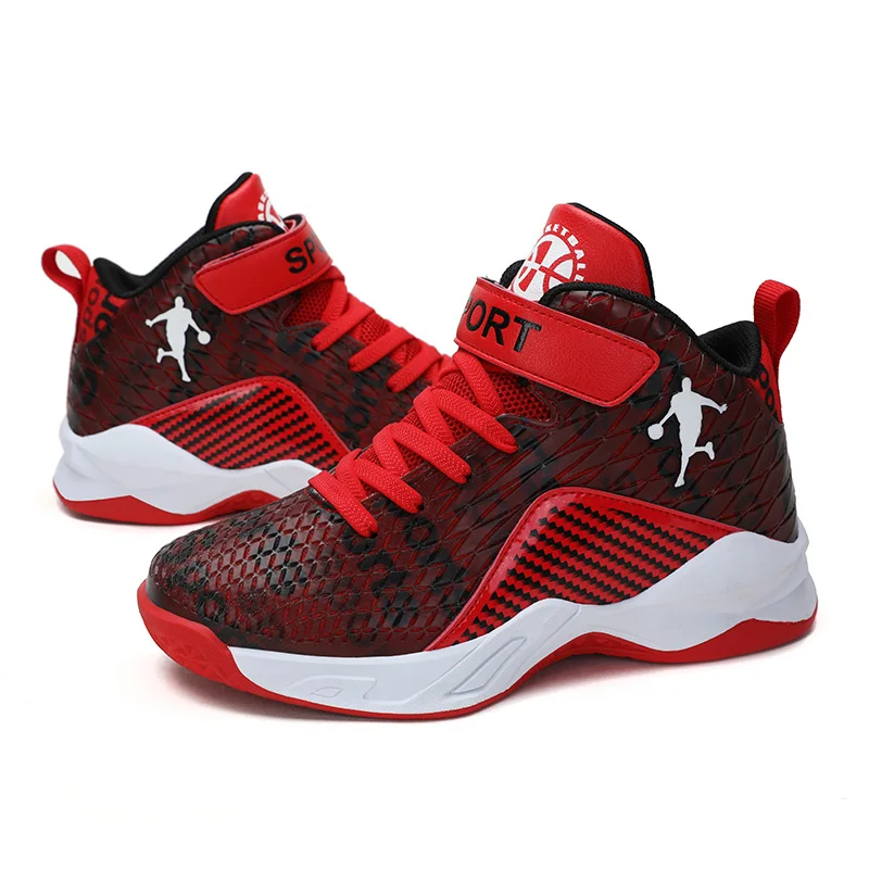

Fashion Kids Sneakers Boys Men Basketball Shoes Non-slip Big Children Sport Shoes Outdoor Basket Shoes Casual Shoes for Kids