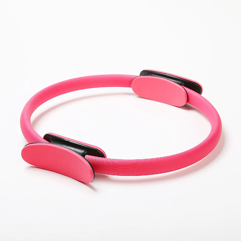 

2021 38cm Yoga Fitness Pilates ring girl magic circle double exercise house gym workout sport lose weight body resistance 5color