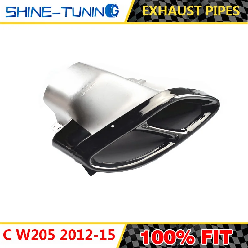 Выхлопные трубы подходят для E coupe W212 C43 C Class W205 C200/C250/C300/C450 GLC43 C207 GLC450 X253 W253 GLE450 GLE43