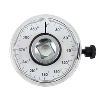 80 hot sale car 360 degree 12inch drive angle torque gauge meter measurer tool with wrench