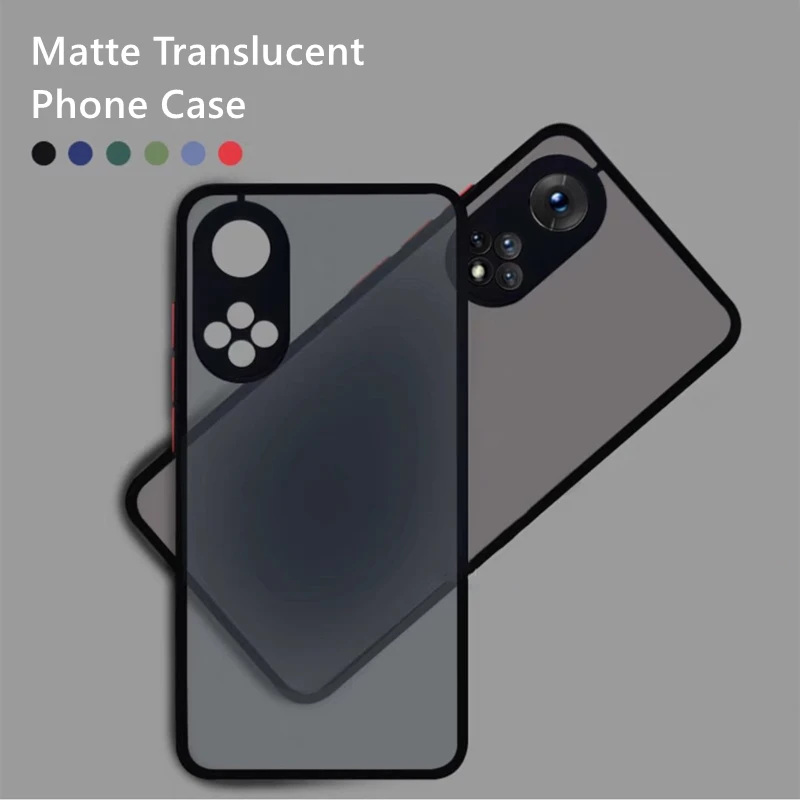 for honor 50 case silicone matte rubber translucent case for honor 50 lite pro se magic3 case honor 50 cover protector funda free global shipping