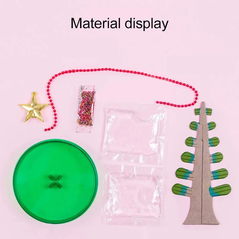 

Magic Flowering Christmas Tree Growing Blooming Magic Tree Crystal Mini Christmas Tree Decorations Children Toy Xmas Gift